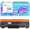 Clywenss 142 X W1420X Toner con chip, compatibile con HP 142X 142A W1420A, cartuccia toner nero per stampante LaserJet MFP M140w M140 M110w M110 MFP M139w M139, confezione da 2,000 pagine