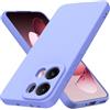 Byvuwiay Cover per Oppo Reno13 Pro 5G/ Reno 13 Pro 5G, Morbida Silicone Liquida TPU Protettivo Ultra Slim Custodia Antiurto - Viola