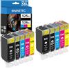 NINETEC PGI-525 XL CLI -526 XL Multipack Cartucce Stampanti 525 526 Ricambio Compatibile con Canon Pixma MG5150 MG5140 MG5240 MG5250 MG5300 MG5340 MG5350 IP4850 IP4950 IX6550 MX885 MX715 MX895 MG6150