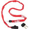 ULAC Lucchetto Alta Sicurezza Bici Scooter Moto Monopattino Chiave Catena 4mm Acciaio Nylon 120cm Antifurto Resistente Tagli Tensioni Leggero Trasportabile Robusto Pratico Moderno