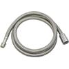 tecuro Tubo flessibile di ricambio, per rubinetti da cucina, attacco M15/1 x 1/2, dado conico | lunghezza 120 cm | intreccio in acciaio inox | Made in Germany | 23202