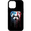 Paint Dripping Patriotic 4th of July US Custodia per iPhone 12 Pro Max Furetto Bandiera Americana USA Drip Graffiti Amante Patriottismo