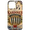 Preposh Custodia per iPhone 13 Pro Max Marocco Sardine Estate Estetica Vintage