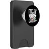 Casino Gambling & Slot Machine Vegas App Feelin Lucky Casino che gioca le carte da poker Vegas Chips PopSockets PopWallet per MagSafe