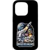 PeeKay Apparel - MoonReturn Custodia per iPhone 15 Pro Ossessionato dal ritorno sulla luna 2028