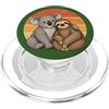 Retro Animal Best Friend Co Koala e Bradipo Best Friends Animal Friendship PopSockets PopGrip per MagSafe