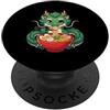 Japanese Ramen Graphic Noodles For Men W Kawaii giapponese Ryu Dragon Mangiare Ramen Noodle Bowl Anime PopSockets PopGrip Adesivo