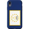 Flags and Symbols Custodia per iPhone XR Bandiera del Rhode Island