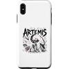 Greek Mythology Artemis Moon female Godd Custodia per iPhone XS Max Artemide Lunar Huntress Mitologia Greca Estetica