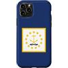 Flags and Symbols Custodia per iPhone 11 Pro Bandiera dello stato del Rhode Island