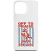 Frog Faith Revival Custodia per iPhone 13 Pro Max Fuori per lodare Dio il Signore - Divertente umorismo Christian Frog