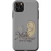 Retro Music Design Custodia per iPhone 11 Pro Max La musica è la forma più forte di musica retrò magica