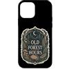 Jimbeels Custodia per iPhone 12 mini Old Forest Hours bosco felci funghi