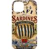 Preposh Custodia per iPhone 13 Marocco Sardine Estate Estetica Vintage