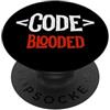 Developer Coder Programming Designs Sviluppatore programmatore - Code Tag Blooded - Coding Coder PopSockets PopGrip Adesivo