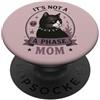 Vintage Elder Emo Club Its Not a Phase D Gatto Mamma Goth Gatto Emo Cat Alternativa Gatto Nero Umorismo PopSockets PopGrip Adesivo