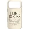 Books Over People Co Custodia per iPhone 17 Pro Max Amante dei libri Lettura Bibliofilo Bookworm Lettore introverso