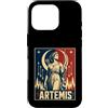 Moon female Goddess Huntress Artemis Myt Custodia per iPhone 16 Pro Artemide Luna femmina Dea Cacciatrice Foresta Frecce