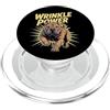 All Dog Breeds Potere delle rughe - Design feroce Shar-Pei Dog PopSockets PopGrip per MagSafe