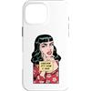 Grandio Design Funny Pop Art Gifts Custodia per iPhone 16 Pro Max Sarcasmo It's How I Hug Sarcastico Vintage Retro Pop Art Girl