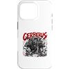 Underworld Hellhound Greek Mythology Cer Custodia per iPhone 16 Pro Cerberus Tre Teste Hellhound Underworld Gatekeeper