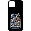PeeKay Apparel - MoonReturn Custodia per iPhone 14 Plus Ossessionato dal ritorno sulla luna 2028