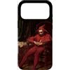 Art Pop Mobile Gallery Custodia per iPhone 17 Pro Max Sad Court Jester Stancyk Seduto Polacco Rosso Fool Belle Arti