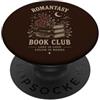 Bookworm Reading Fantasy Romance Book Romantasy Book Club Romance Reader Libri fantasy PopSockets PopGrip Adesivo