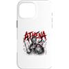 Greek Mythology Athena Warrior Goddess Custodia per iPhone 16 Pro Max Atena greca femmina Dea Gufo Gufo Mito Leggenda