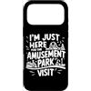 Official Amusement Roller Coaster Gifts Custodia per iPhone 17 Pro Max Sono qui per il parco divertimenti Visita Fun Roller Coaster