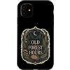 Jimbeels Custodia per iPhone 11 Old Forest Hours bosco felci funghi