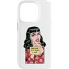 Grandio Design Funny Pop Art Gifts Custodia per iPhone 14 Pro Sarcasmo It's How I Hug Sarcastico Vintage Retro Pop Art Girl