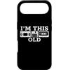 Funny 80s Saying & Funny 80s Designs Custodia per iPhone Air I' m This Old - Funny Saying Cassette Novità Umorismo Retro anni '80