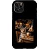 Yorkie Pub Paws Custodia per iPhone 11 Pro Divertente Yorkie Dog Bere Birra al Pub