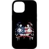 Paint Dripping Patriotic 4th of July US Custodia per iPhone 15 Flying Spaghetti Monster FSM Pastafari Bandiera Americana Drip