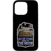 PeeKay Apparel - MoonReturn Custodia per iPhone 15 Pro Max Stiamo tornando a casa sulla luna 2028