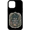 Jimbeels Custodia per iPhone 12 Pro Max Old Forest Hours bosco felci funghi