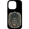 Jimbeels Custodia per iPhone 14 Pro Old Forest Hours bosco felci funghi