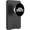 Funny Saying & Funny Designs Attenzione: Filtro rotto... Cool Funny Saying Attitude Novità PopSockets PopWallet per MagSafe
