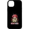 Matching Maroon Red Burgundy Color Graph Custodia per iPhone 14 Plus Maroon Rosso Borgogna Colore Costruito Heartless Borgogna Grafica
