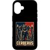 Cerberus Greek Mythology Underworld Hell Custodia per iPhone 16 Cerberus Trinferno a tre teste Guardiano Dell'Ade