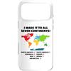 I've set foot on every continent Custodia per iPhone 17 Pro Max Sono arrivato in tutti e sette i Continenti