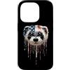 Paint Dripping Patriotic 4th of July US Custodia per iPhone 14 Pro Furetto Bandiera Americana USA Drip Graffiti Amante Patriottismo