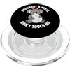 Pregnant Lady Shirts & Apparel Incinta e selvaggia Don't Touch Me Koala Divertente Gravidanza PopSockets PopGrip per MagSafe