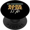 Kennel Tech Dog Daycare Worker Animal Sh Regalo tecnico per cani assistente per la cura degli animali PopSockets PopGrip Adesivo