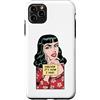 Grandio Design Funny Pop Art Gifts Custodia per iPhone 11 Pro Max Sarcasmo It's How I Hug Sarcastico Vintage Retro Pop Art Girl
