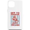 Frog Faith Revival Custodia per iPhone 13 Fuori per lodare Dio il Signore - Divertente umorismo Christian Frog