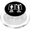 Cheer Captain And Cheerleader Gifts For Cheerleader Tua sorella Mia sorella Fratello Divertente Cheerleader PopSockets PopGrip per MagSafe