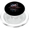 Paint Dripping Patriotic 4th of July US Batteria batterista Bandiera Americana USA Drip Graffiti Amante PopSockets PopGrip per MagSafe