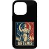 Moon female Goddess Huntress Artemis Myt Custodia per iPhone 13 Pro Artemide Luna femmina Dea Cacciatrice Foresta Frecce